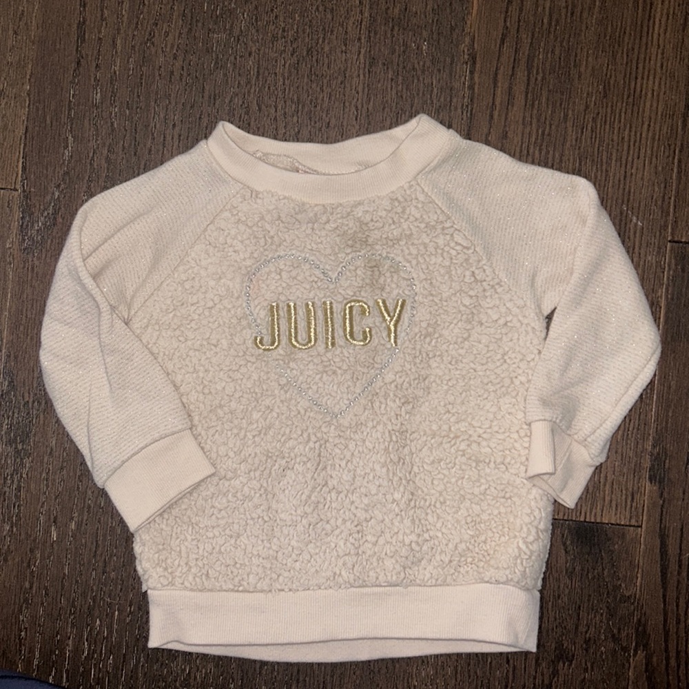 Juicy couture girls sweatshirt size 2t - Picture 1 of 3